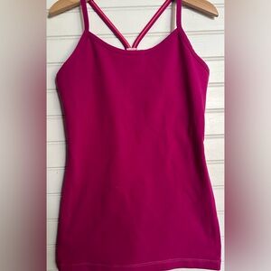 IVIVVA girls size 10 Power Y racer back tank top